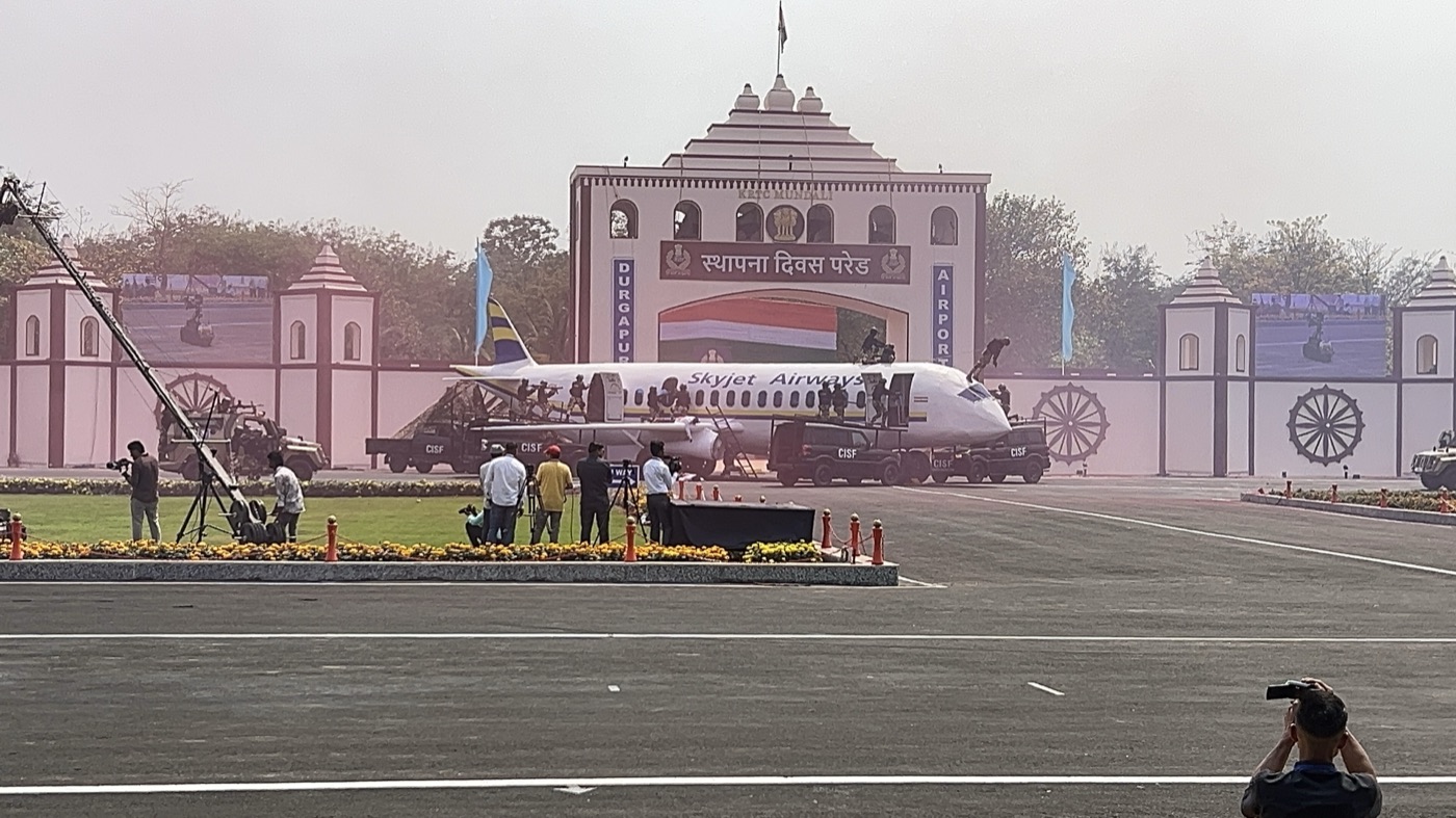 CISF Raising Day Demo